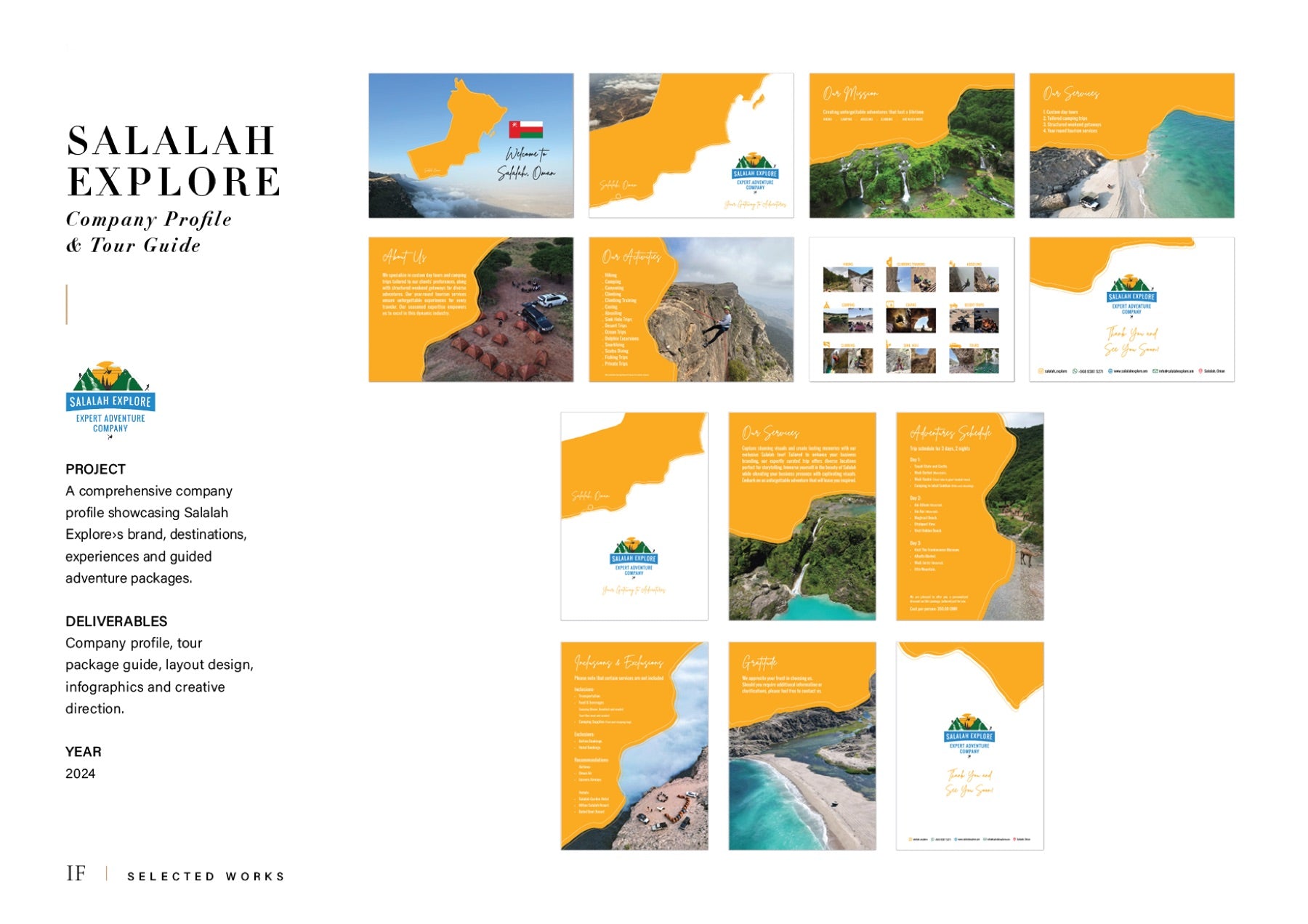 Salalah Explore destination campaign spread