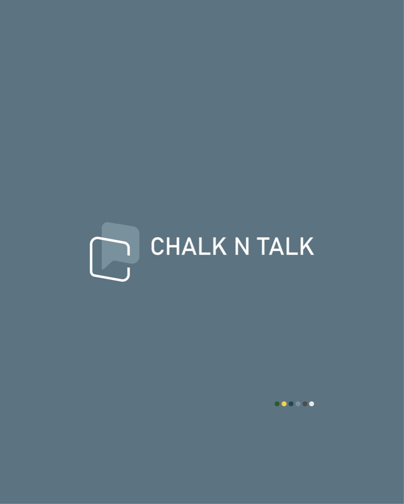 Chalk N Talk brand identity